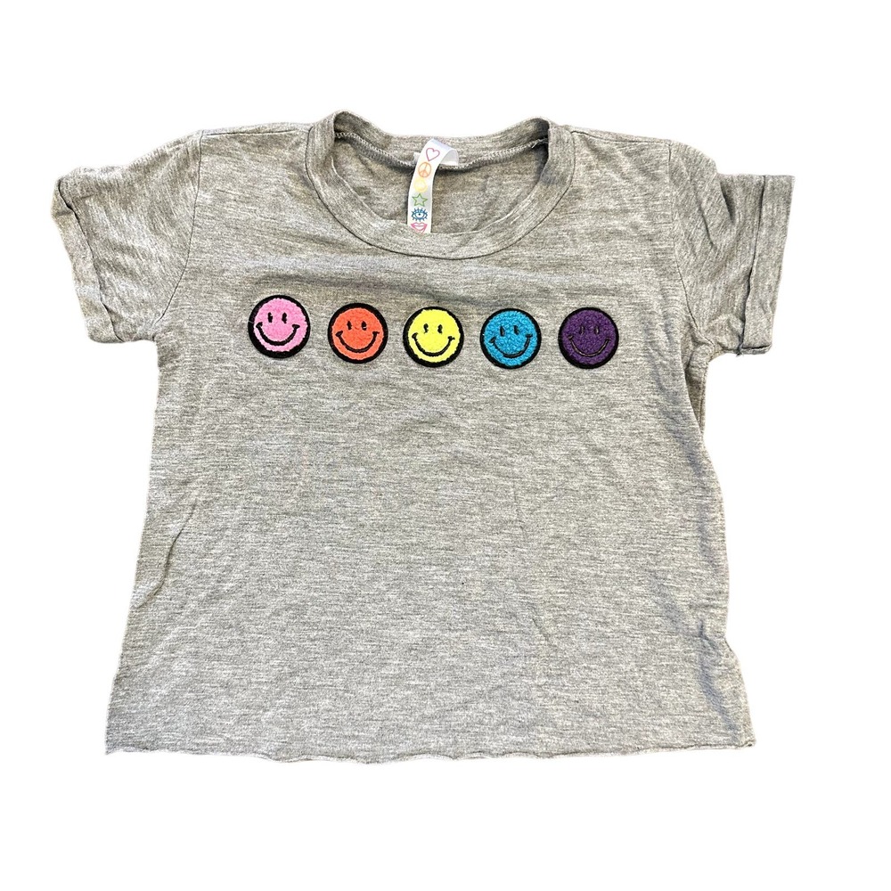 Girls Size 5 Malibu Sugar Smiley T-shirt